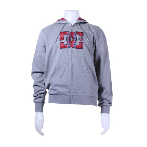 DC Device Zip Up Grey
