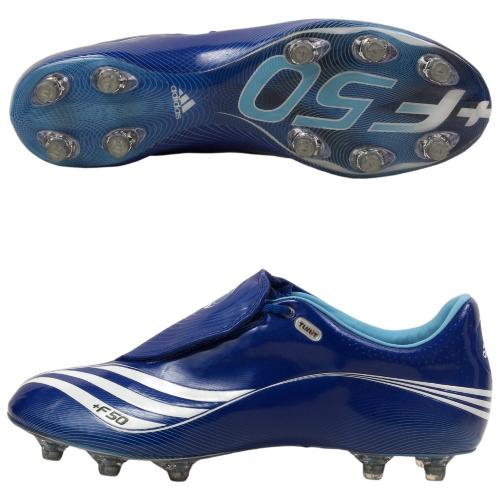 adidas + F50.7 Tunit Cleat Kit (Blue) Men's Soccer Shoes - 660240