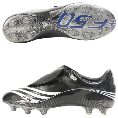 adidas + F50.7 Tunit Cleat Kit (Black) Men's Soccer Shoes - 660265