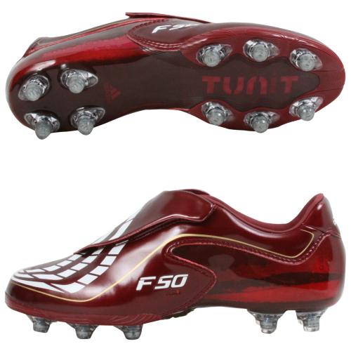 adidas F50.9 Tunit Cleat Kit (Dark Red) Men's Soccer Shoes - 663471
