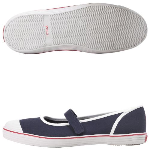 Ralph Lauren Melia Mary Jane Navy Blue