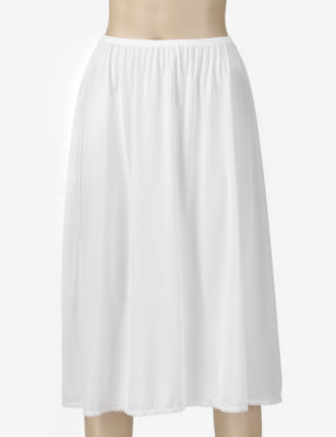 Vanity Fair Plus Size 28 Inch Satin Glance Half Slip Stage Stores