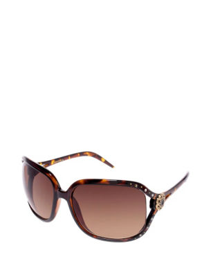 UPC 781268628990 product image for Union Bay Large Embellished Sunglasses - Black - Union Bay | upcitemdb.com