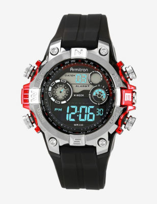 armitron men's digital chronograph watch