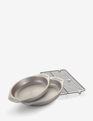 Circulon Bakeware 3-Pc. Round Pan Set - - Circulon