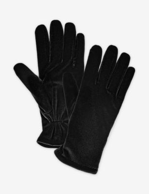 Cejon Solid Color Velvet Thinsulate Glove