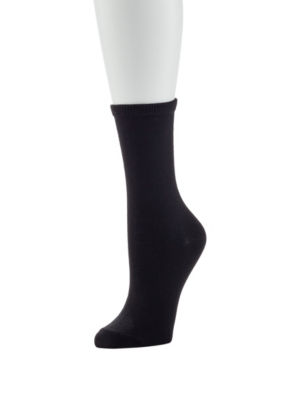 Hanes® 3pk. Black Crew Socks Stage Stores