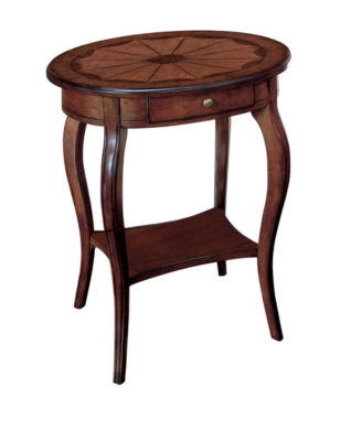 Butler Specialty Co. Plantation Cherry Oval Accent Table Stage Stores