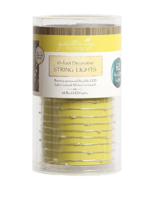 UPC 694202233344 product image for Apothecary LED String Lights - White - Apothecary | upcitemdb.com