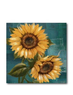 Courtside Market Sunflower ll Canvas Wall Art Stage Stores