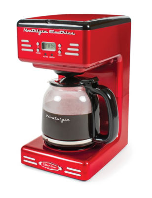 Nostalgia Electrics Retro Programmable Coffee Maker Stage Stores