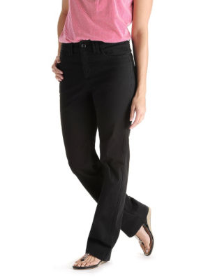 UPC 690742448866 product image for Lee Straight Leg Twill Pants - Petites - Brown - 8P - Lee | upcitemdb.com
