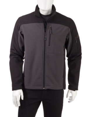 UPC 887219505737 product image for Zero Xposur Rocker Softshell Jacket - Slate - XL - Zero Xposur | upcitemdb.com