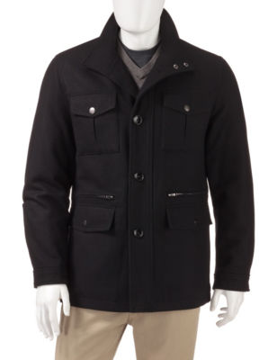 michael kors wool field coat