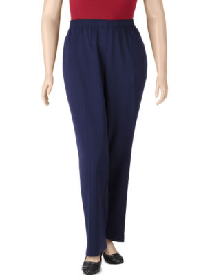 UPC 712439014014 product image for Rebecca Malone Solid Color Pull-On Pants  Plus-sizes - Black - 1X - Rebecca Malo | upcitemdb.com