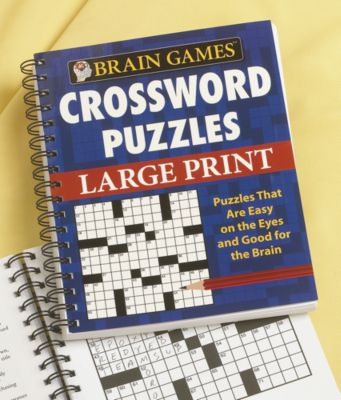 Brain Games Large Print Crossword Book