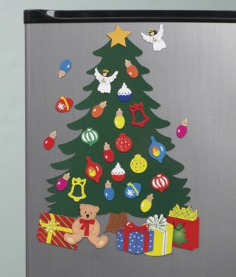 Christmas Tree Fridge Magnets - 31-Pc. Set