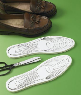 Memory Foam Insoles - A Pair