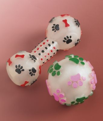Glow-In-The-Dark Dog Toy - Each