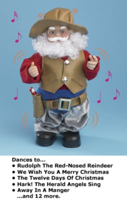 Country-Western Santa