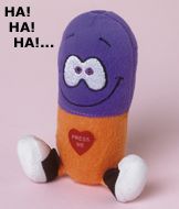 Plush Happy Pill