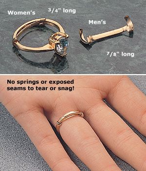 give loose rings a secure fit when your ring is loose it s as good as