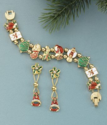 Christmas Slide Bracelet