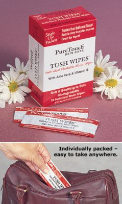 Tush Wipes® - Pkg. of 24