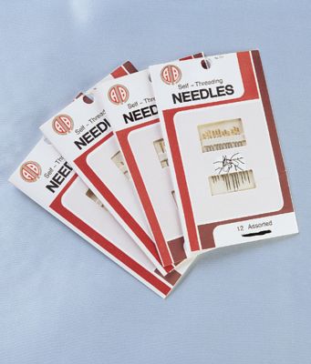 Self-Threading Needles - Set of 48