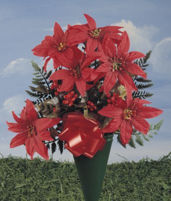 Christmas Poinsettias Memorial
