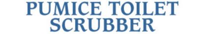PUMICE TOILET SCRUBBER