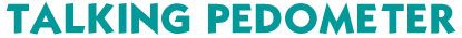 TALKING PEDOMETER