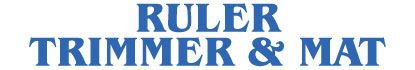 RULER TRIMMER & MAT