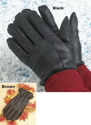 Warmest Leather Gloves - A Pair