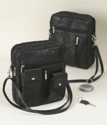 Divided Leather Organizer