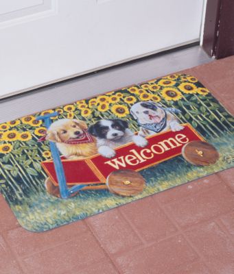 Puppies Welcome Mat
