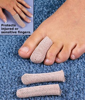 Toe & Finger Gel Sleeves - Set of 2