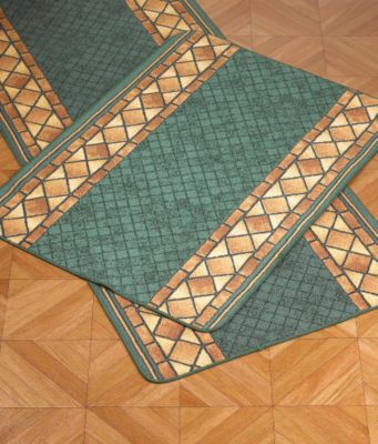 “Tile- Border” Floor Runner - 26 x 60