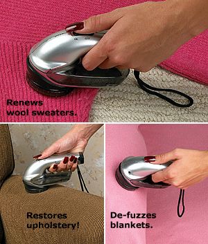 Battery-Operated Clothes Shaver