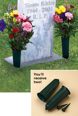 Memorial Vases - Set of 2