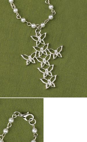 Butterfly Cross Necklace