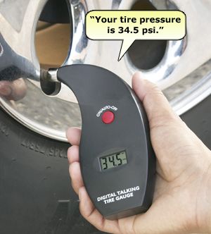 Talking Tire Pressure Gauge Auto Travel And Auto Starcrest