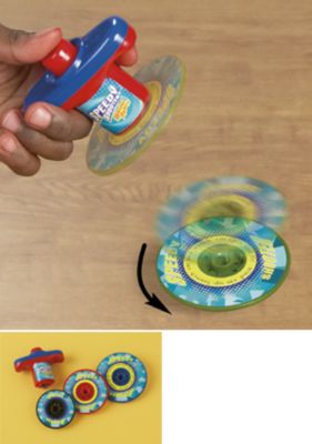 Wind-Up Spinning Top Set - Children's 