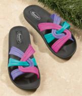 Twist-Top Slide Sandals