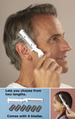 hair cutting blade comb