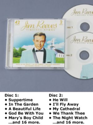 Jim Reeves Timeless Hymns 2 Cd Set Music Family Fun