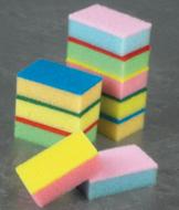 Color-Coded Sponges - Set of 10
