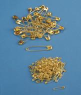 Jumbo Goldtone Safety Pins - Pkg. of 30
