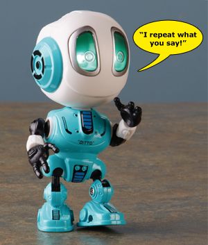 mini talking robot