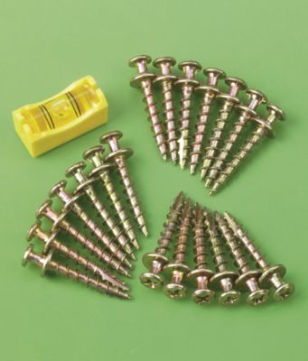 Bear Claw Picture Hanging Screws - Pack of 20